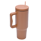 Custom Logo 40oz 304 Stainless Steel Handle Insulated Tumbler with Lids and Straws for Office&School&